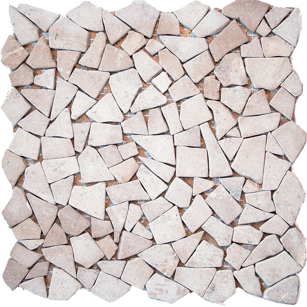 Mosaik Sten White 30x30